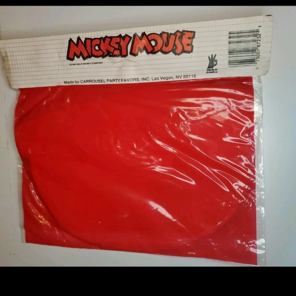 Vintage Mickey Mouse Party Favor Visors Hats Happy Birthday Party 8 Unopened